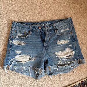 American Eagle Outfitters Women's Distressed Denim Shorts